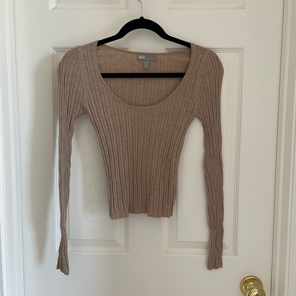 ASOS Tan Long Sleeve